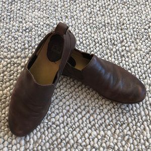 Frye - 7 brown leather shoes